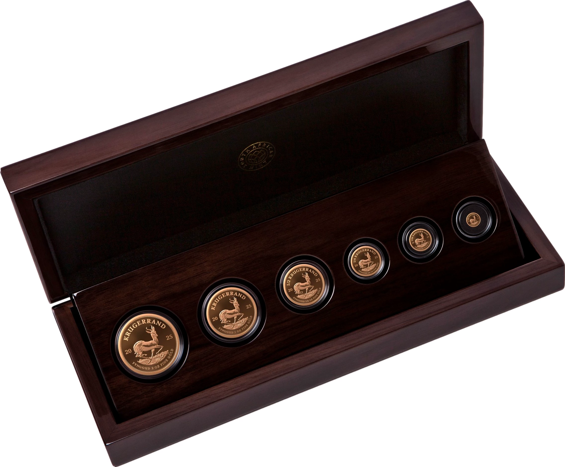 Krügerrand 6 Goldmünzen Prestige Set 2025 (Auflage: 400 | Polierte Platte)