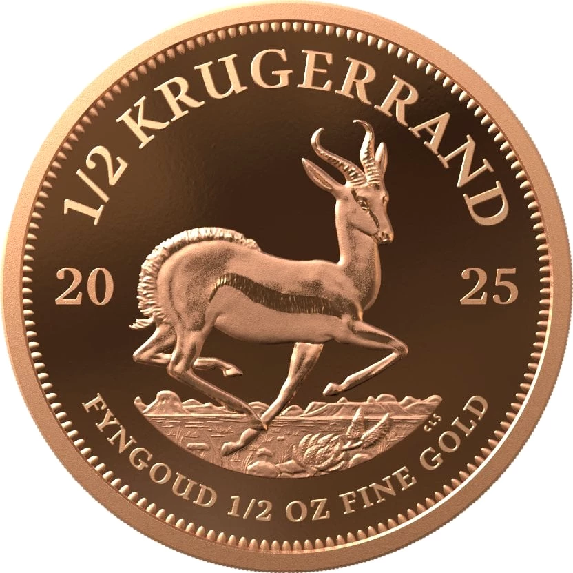 Krügerrand 5 Goldmünzen Fractional Set 2025 PP (Auflage: 400 | Polierte Platte)