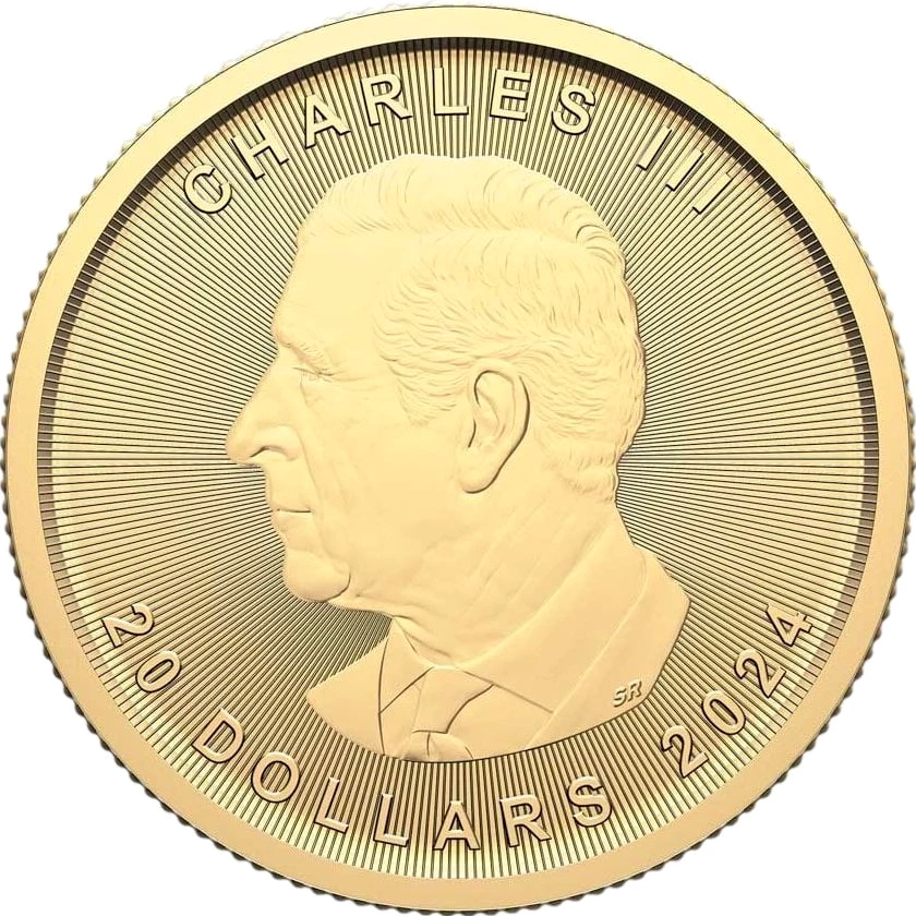 1/2 Unze Gold Maple Leaf 2025
