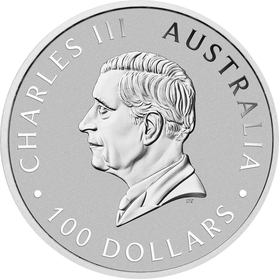 1 Unze Platin 125. Jubiläum Perth Mint 2024 (Auflage: 5.000)