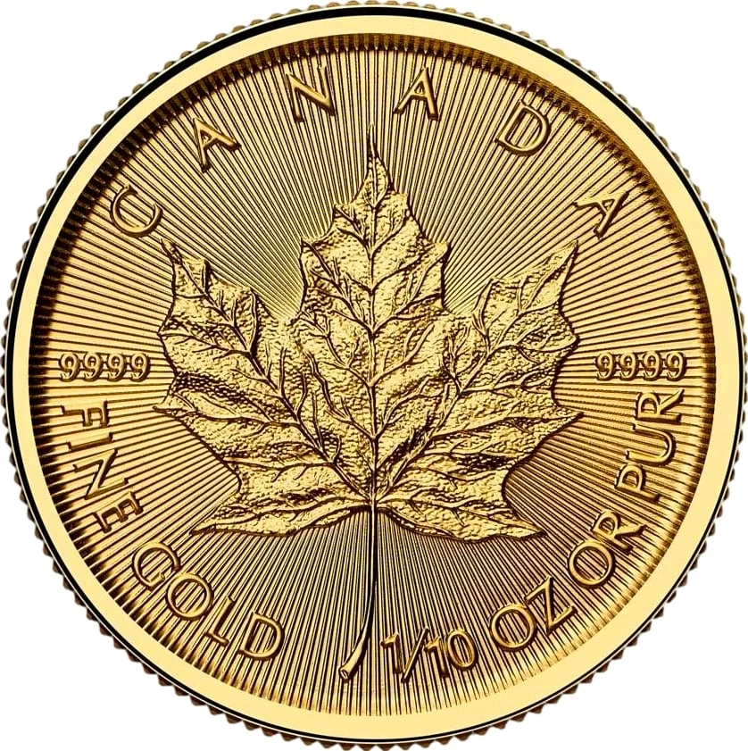 1/10 Unze Gold Maple Leaf 2025
