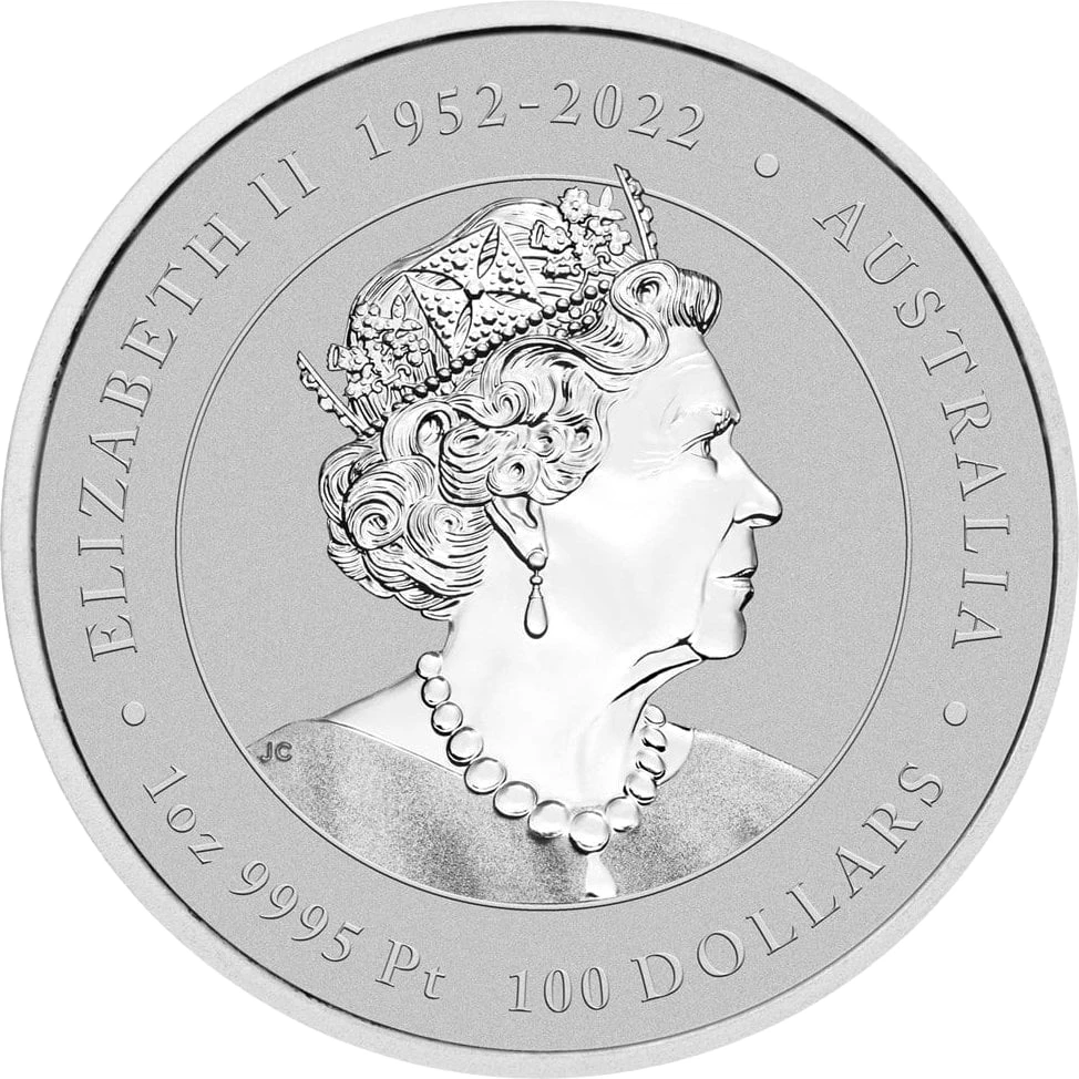 1 Unze Platin Lunar III Drache 2024 (Auflage: 5.000)