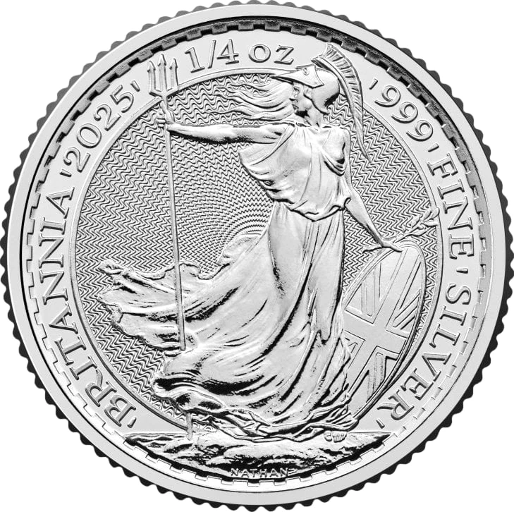 1/4 Unze Silber Britannia 2025