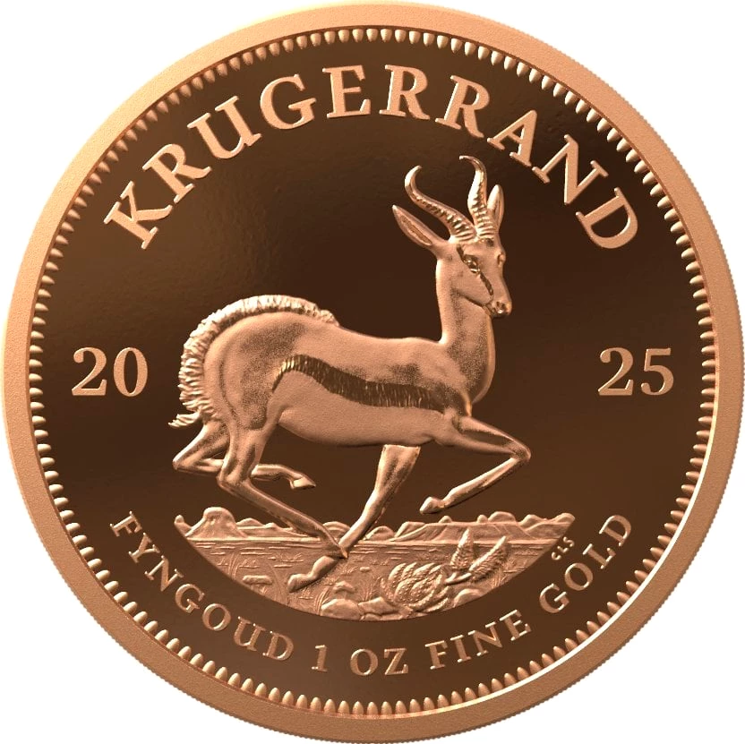 Krügerrand 6 Goldmünzen Prestige Set 2025 (Auflage: 400 | Polierte Platte)