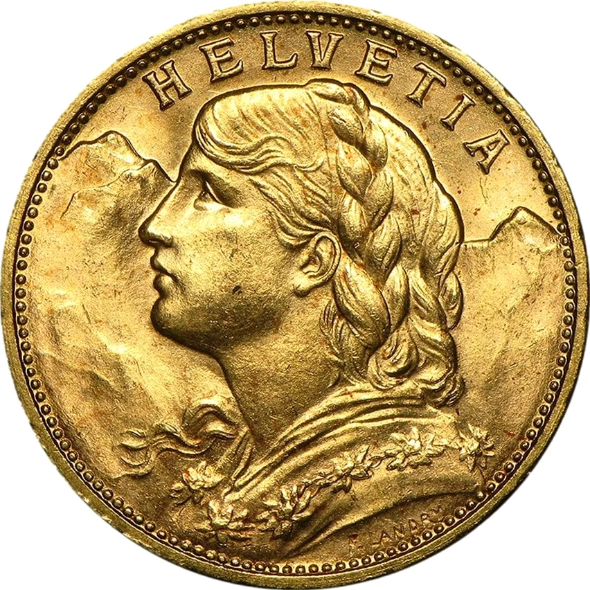 Vreneli Gold 20 Franken