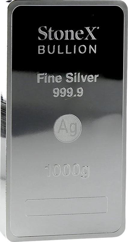 1 kg Silber StoneX Münzbarren
