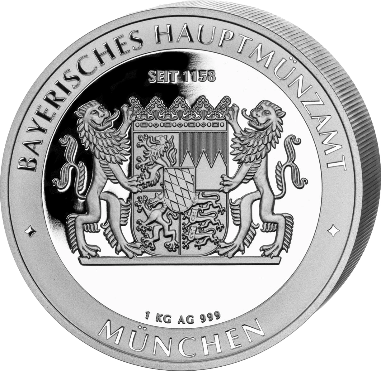1 kg Silber Bayernthaler Schloss Neuschwanstein 2025