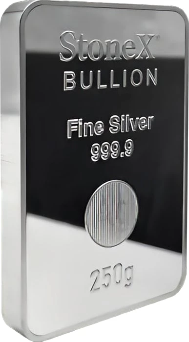 250 g Silber StoneX Münzbarren