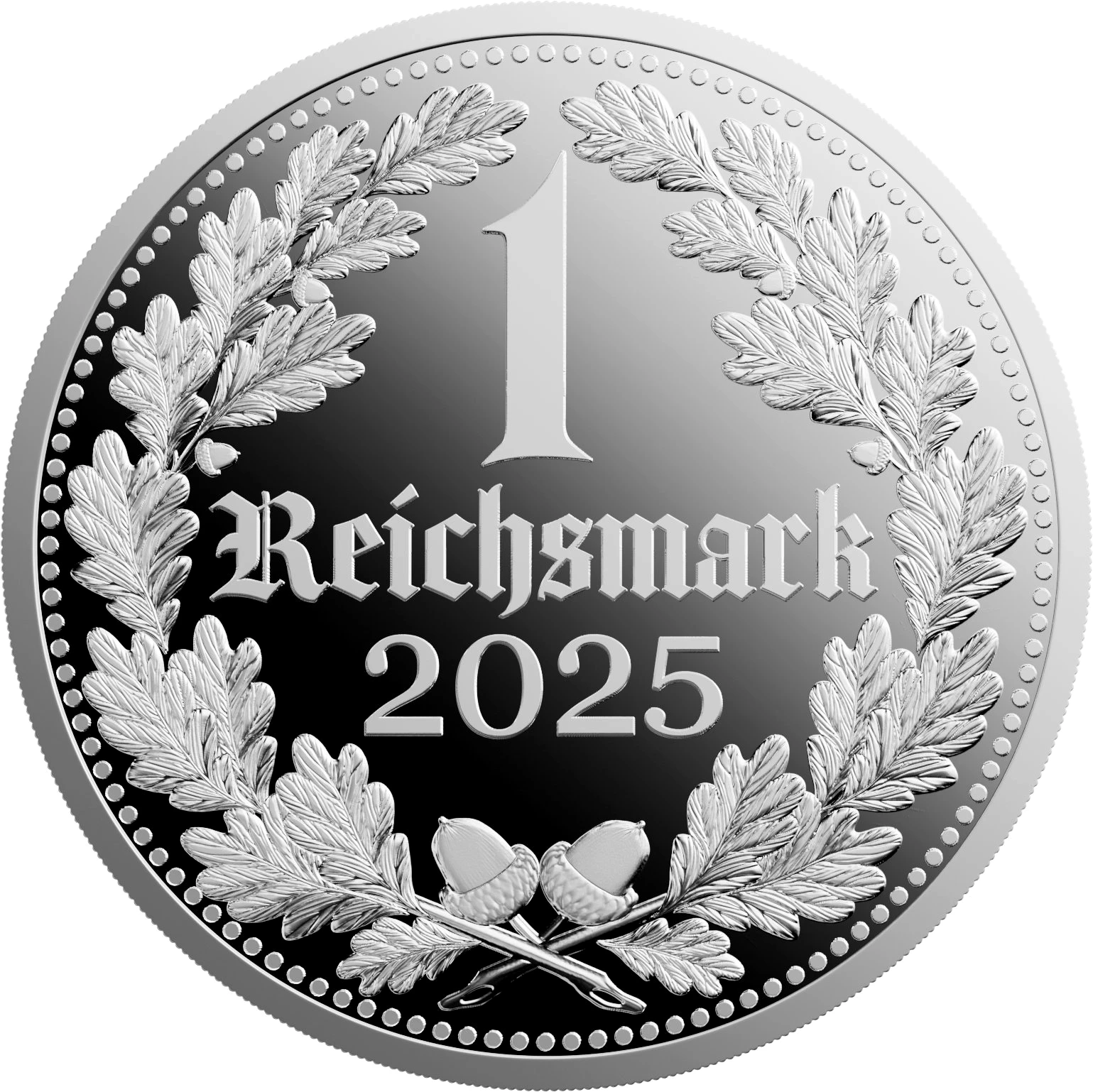 1 Unze Silber Reichsmark 2025 (Auflage: 5.000 | Polierte Platte)