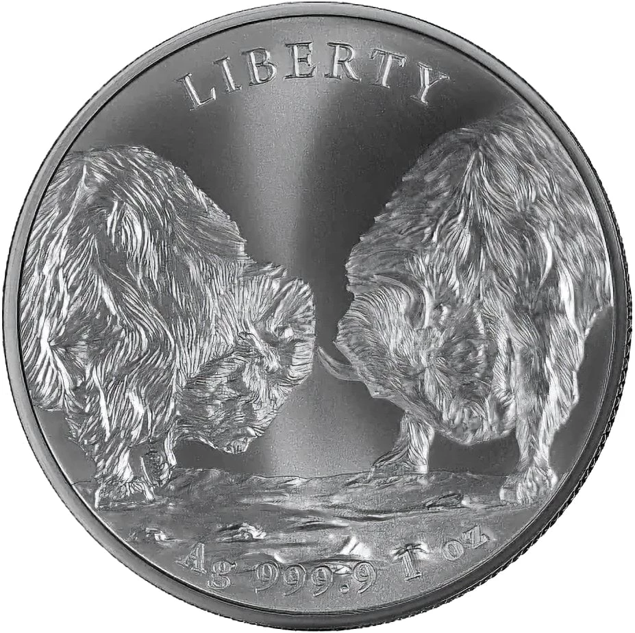 1 Unze Silber Liberty Buffalo