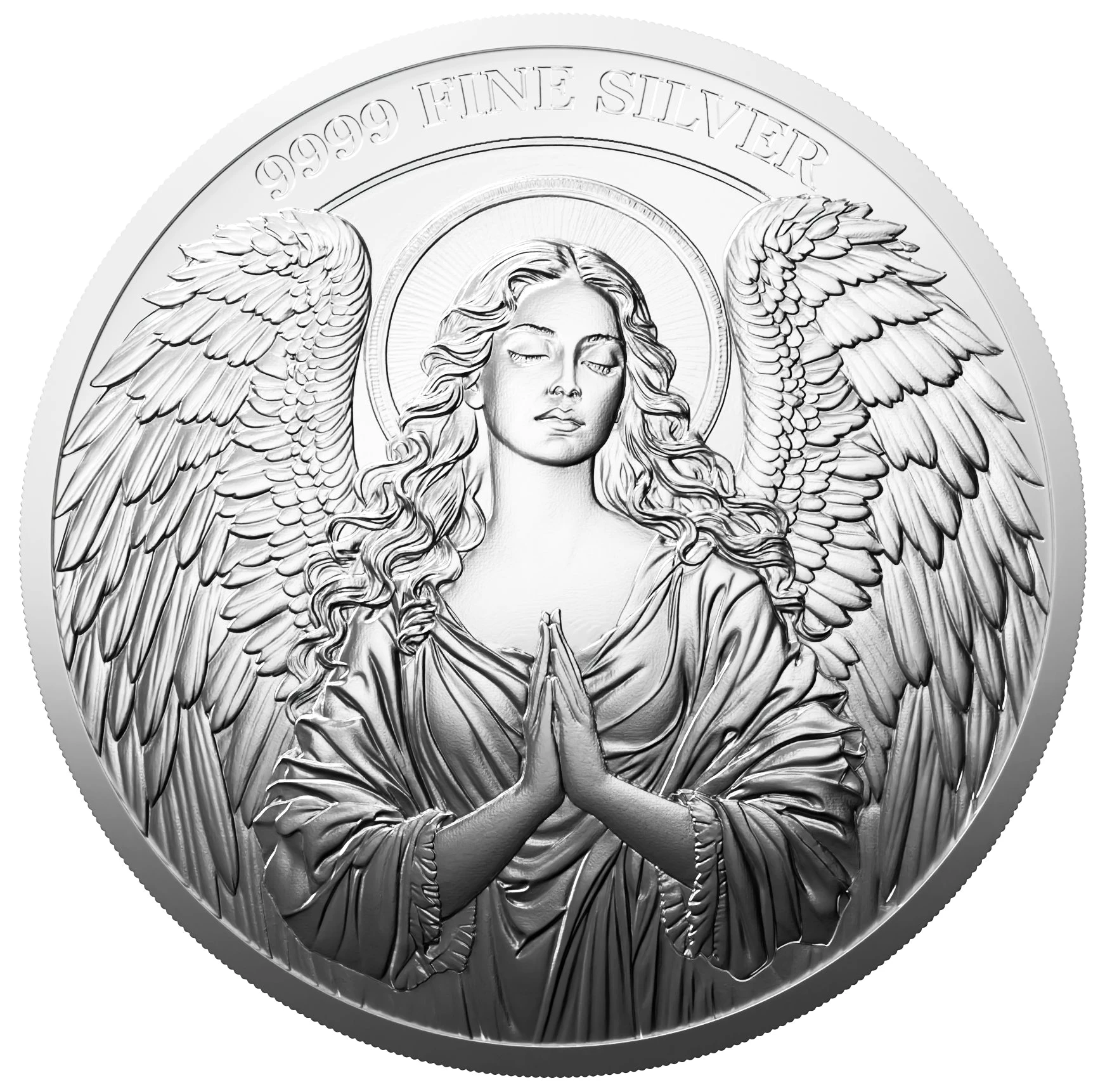 1 Unze Silber Schutzengel 2025 (Auflage: 5.000 | Polierte Platte)