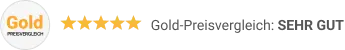 Gold-Preisvergleich Bewertung