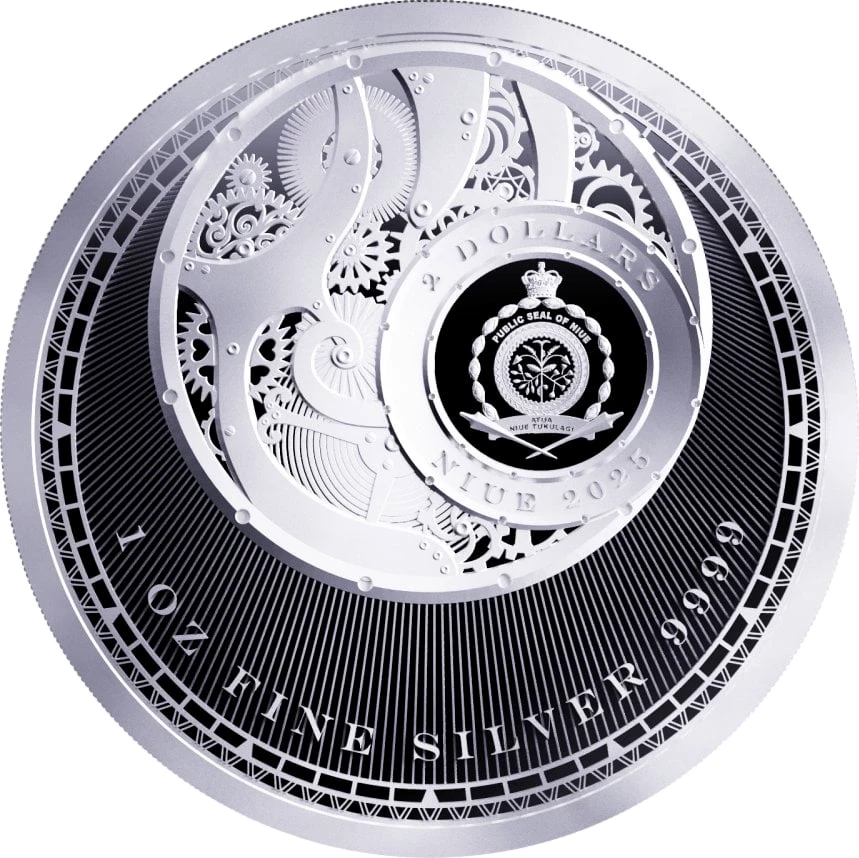 1 Unze Silber Chronos 2025 (Auflage: 2.000 | Prooflike)